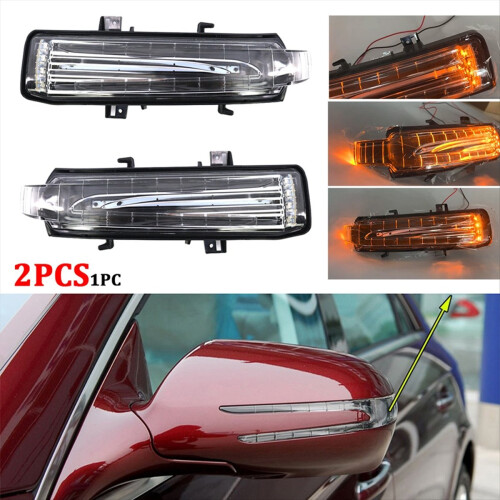 Dynamic Turn Signal Lamp Light Rearview Mirror Indicator for E-Coupe W207/C207 SL Class 2