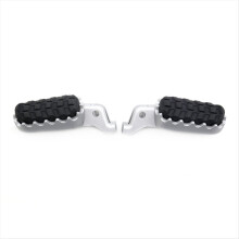 Motorcycle Front Footrest Foot Rests for 850 SPORT 900 GT PRO 1200 Footpegs Pedals Silver