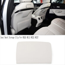 Car Front Seat Back Pocket Storage Cover Clip for - C E GLC Class W205 W213 W253 Beige