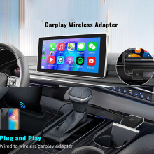 Car Ai Box 2-in-1 Wireless Carplay Android Auto Adapter Smart Wired CarPlay to