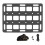 Vehicle Rigid Insert Rack Panel Car Rear Seat Back Headrest Visor Organizer Storage Cover 7
