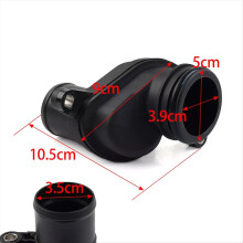 Car Engine Thermostat Water Pump Outlet Connector Tube Pipe 1316063 for Range Sport LR3 LR4 2.7L