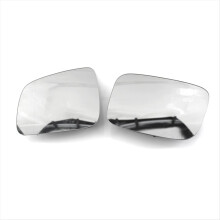 2Pcs Car Heated Rearview Mirror White Glass for Transporter T5 2003-2010 7E1857521A 7E1857522A