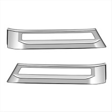 Car Rear Window C Pillar Trim Cover for Forester 2025 Door Outer Garnish Panel Silver