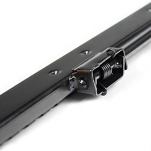 Single Lock Car Seat Slide Rail High Strength Adjustable Assembly Kit for Loader Forklift Tractor A 2