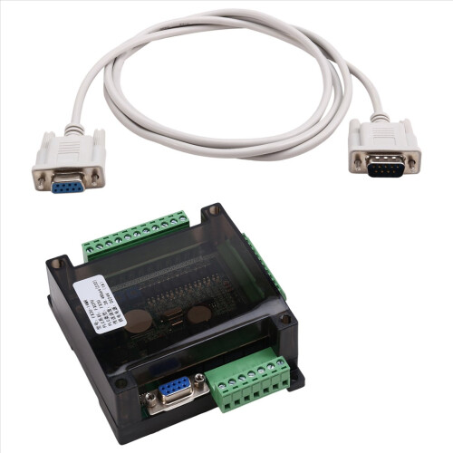 FX3U 14MR 6AD 2DA RS485 8 Input 6 Relay Output Analog 2 (0-10V) PLC Controller Board 2