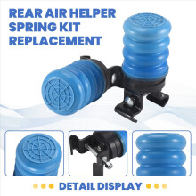 2PCS TSS-107-40 Rear Suspension Air Helper Spring Kit for Trailer Axle, GAWR: 3000-5000 TSS10740