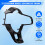 Pattern Steering Wheel Decorative Frame Button for Golf 7 MK7 B8 MK2 6