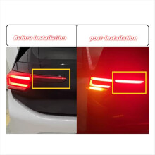 1Pair for ID3 ID.3 Rear Bumper Light Upgrade LED Taillight Turn Signal Trim 10D945307 10D945308