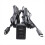 Car Android Navigation Machine Double TYPE-C Input to USB+USB-C Interface Panel Extension Cable Adapter 5