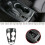 ABS Carbon Fiber Center Control Shift Cup Frame Panel Trim for 2017-2021 8