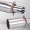 Motorcycle Modification Exhaust Pipe Middle Section 28mm Adapter 51mm Non-Destructive Install 2