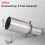 Motorcycle Modification Exhaust Pipe Middle Section 28mm Adapter 51mm Non-Destructive Install 6
