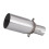 Motorcycle Modification Exhaust Pipe Middle Section 28mm Adapter 51mm Non-Destructive Install 7
