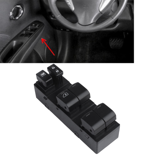Car Front Left Window Control Switch Glass Lifter Button 25401-3AA1B for 2012-2019 1