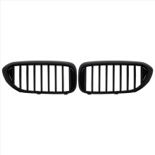 Front Bumper Grilles Single Line Style Racing for 5-Series G30/G31/G38 530i 540i 550i Single-Matte Black