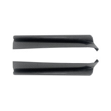 Car Rear Bumper Lip Diffuser Splitter Winglet Apron Spoiler for VA 2015-2021 Carbon Fiber Pattern