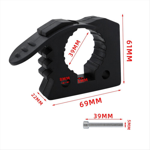 Universal Quick Installation Clamp with Kit for 3-4cm Pipe Fixing 2