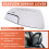Right Heating Function Rearview Mirror Glass Replacement Wing CM5Z-17K707-H for Focus C-Max 4