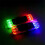 Motorcycle Solar Warning Light Car Rear Collision Prevention Strobe Night LED Tail Flashing 6