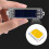 Motorcycle Solar Warning Light Car Rear Collision Prevention Strobe Night LED Tail Flashing 4