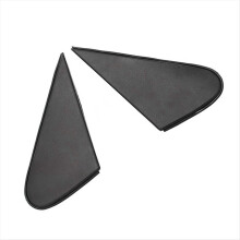 1 Pair Rearview Mirror Side Triangle Plate Cover Corner Trim 60118-42010 for 2006-2012