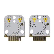 2Pcs Headlight LED Board Chip 63117466107 for X3 G01 X4 G02 2016-2019 Lemon Yellow Daytime Running Light