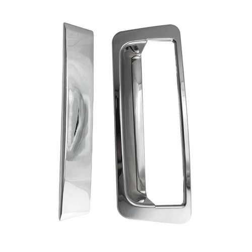Chrome Rear Handle Bowl Cover Trim for Navara D40 2007-2013 Paste Style 1