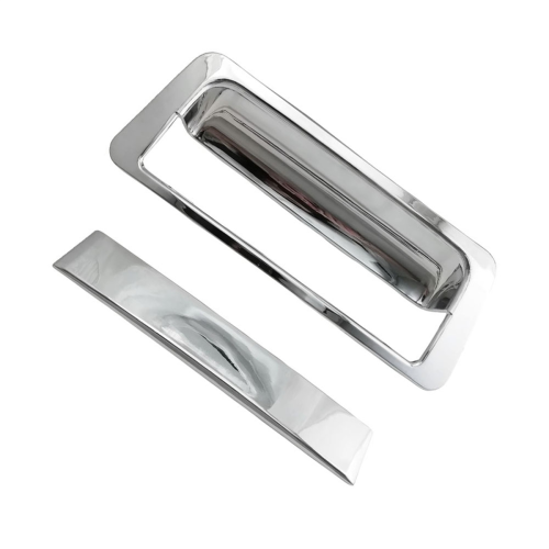 Chrome Rear Handle Bowl Cover Trim for Navara D40 2007-2013 Paste Style 2