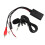 Universal Car Bluetooth AUX Wireless Adapter Audio Phone Hands-Free Microphone UX-in Input 8
