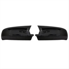 1Pair Car Rearview Side Mirror Cover Sticker Wing Cap Exterior Door Case Trim for Golf 4 MK4 1998-2002 A