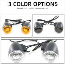 NEW Motorcycle Turn Signal Conversions LED Panel Light for PAN AMERICA 1250 S Sportster Transparent