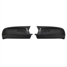 1Pair Car Rearview Side Mirror Cover Sticker Wing Cap Exterior Door Case Trim for Golf 4 MK4 1998-2002 B