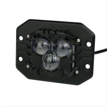 Vehicle Off Road Driving Work Light with Spot Beam Flush Mount LED for Truck ATV Tractor Cars SUV