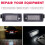 Car License Number Plate Lamp for Duster LED Light 10