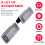 Car License Number Plate Lamp for Duster LED Light 9