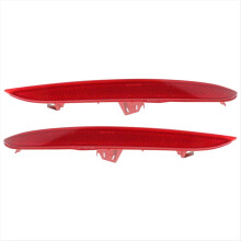 1Pair Rear Bumper Reflector Light Left & Right Reflective Sheet for X4 F26 Series 2013-2016 63147338807 63147338808