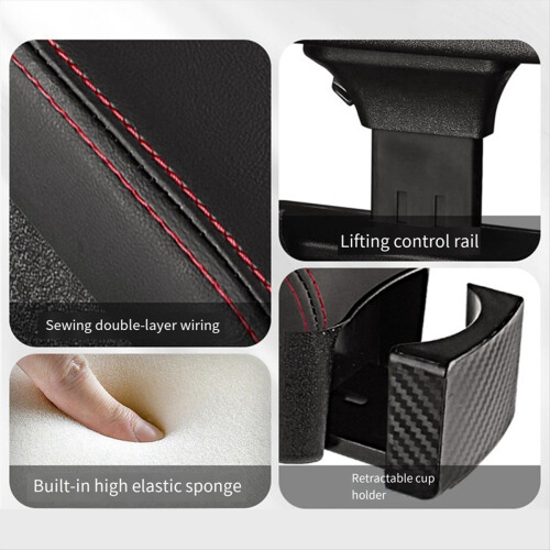 Universal Car Arm Rest Box Auto Armrest Decoration Organizer Storage Container Frame Support Accessories 1