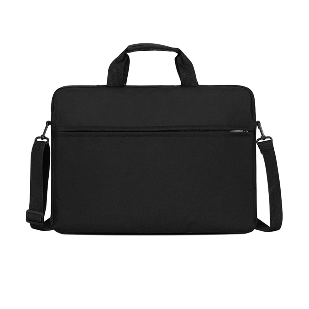 Laptop Bag 15.6Inch Laptop Case With Padded Strap And Zippered For Men Women School Office Black 9067246036621