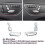 Car Front Seat Adjustment Headrest Switch Button Cover for C E E260 E200 300 Auto Parts Left 9