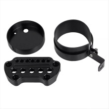 Side Speedometer Bracket Relocation Indicator Clamp for Sportster XL 883