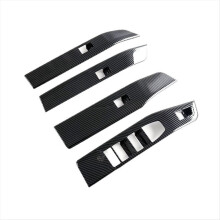 For X3 G45 2025 Carbon Fiber Car Window Lift Swtich Button Cover Trim Decoration Accessories