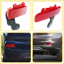 1 Pair Rear Bumper Reflector Lamp Cover Baffle 33505-T1W-A01 33555-T1W-A01 for 2015-2016