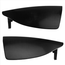 2x Car Front Bumper Fog Light Lamp Grille Grid Molding Panel for F-Pace 2016-2020 T4A6183LML, T4A6182LML