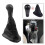 Black Manual Gear Shift Knob Boot Fit for Spark 2011-2015 6