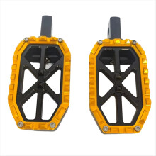 10mm Male Mounting Hole MX Passenger Footrest Foot Pegs Motorcycle or Any Other Bike for Glide FLHTCU