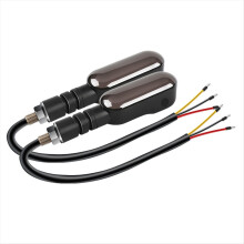 2PCS Motorcycle LED Turn Signal Lamp Color Projection Waterproof Led Ambient Turning Light Warning