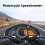 Motorcycle Speedometer Digital Tachometer for 200NS Odometer 3