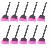 10Pcs Car Short Handle Window Film Scraper Cleaning Squeegee Clothing Installation Wash Accessories