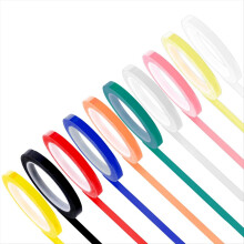 10 Rolls Autoclave Tape- Tape,0.24 Inch Width 216.5 Length Instruments Identification Tape Colors